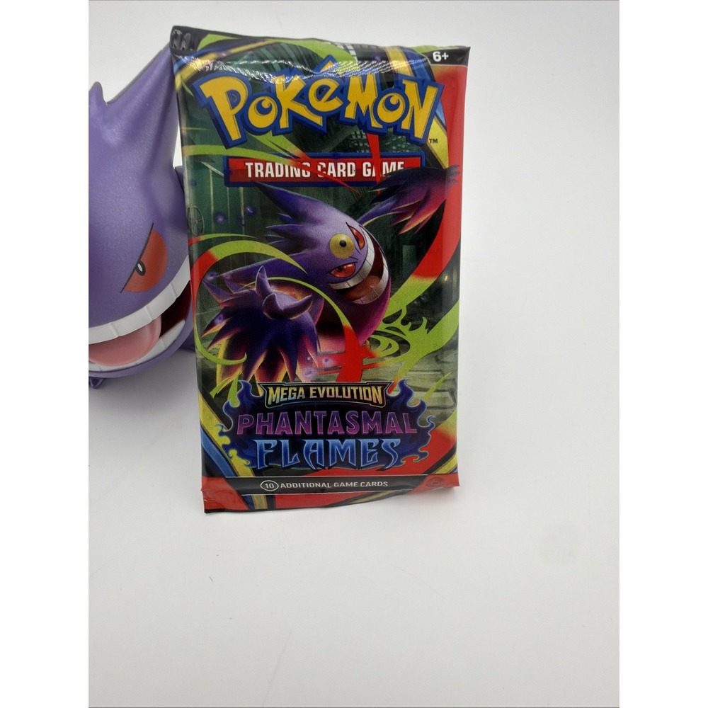 Pokémon TCG Mega Evolution Phantasmal Flames Booster Pack - 10 Cards - Picture 2 of 8